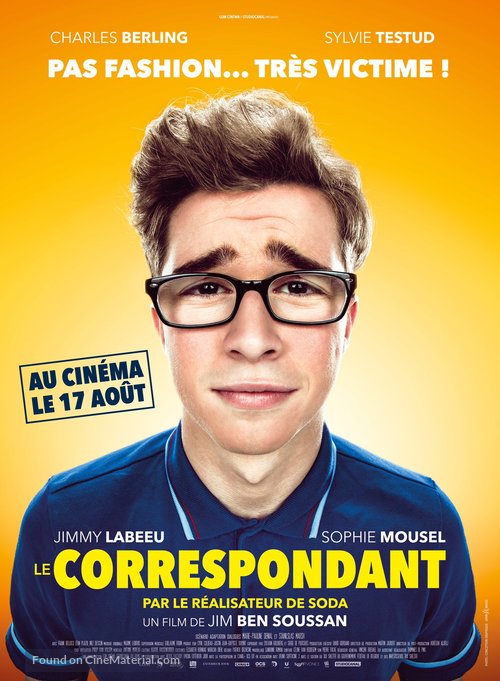 Le correspondant - French Movie Poster