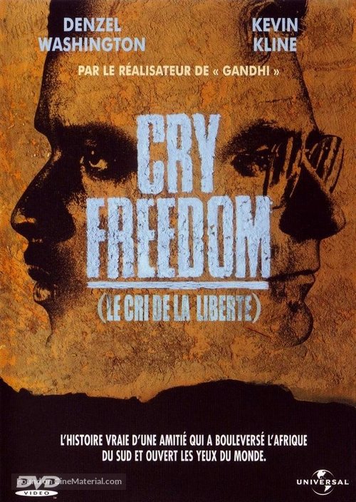 Cry Freedom - French Movie Cover
