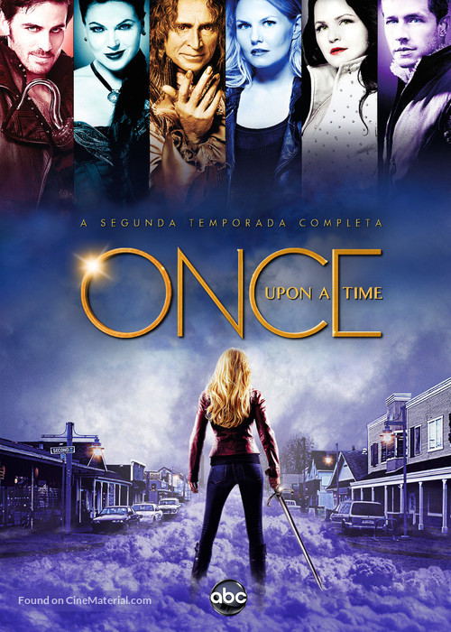 &quot;Once Upon a Time&quot; - Brazilian DVD movie cover