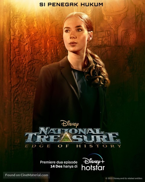 &quot;National Treasure: Edge of History&quot; - Indonesian Movie Poster