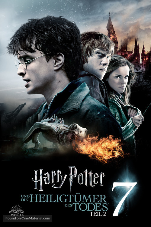 Harry Potter and the Deathly Hallows - Part 2 - German Movie Cover