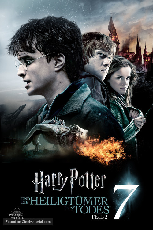 Harry Potter and the Deathly Hallows: Part II - German Movie Cover