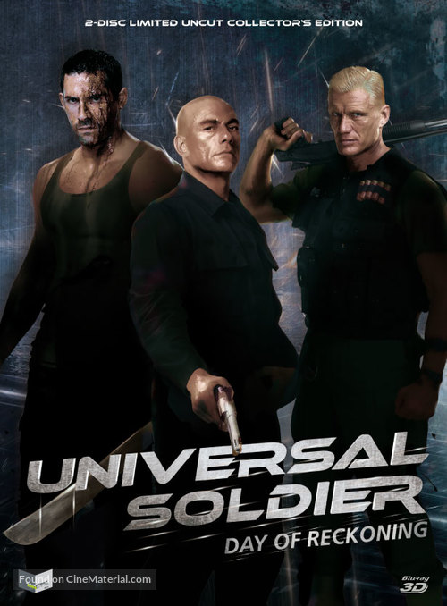 Universal Soldier: Day of Reckoning - Austrian Blu-Ray movie cover