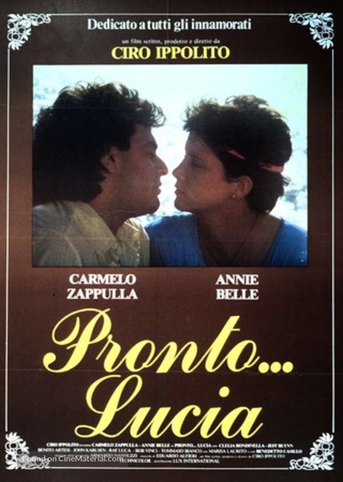 Pronto... Lucia - Italian Movie Poster