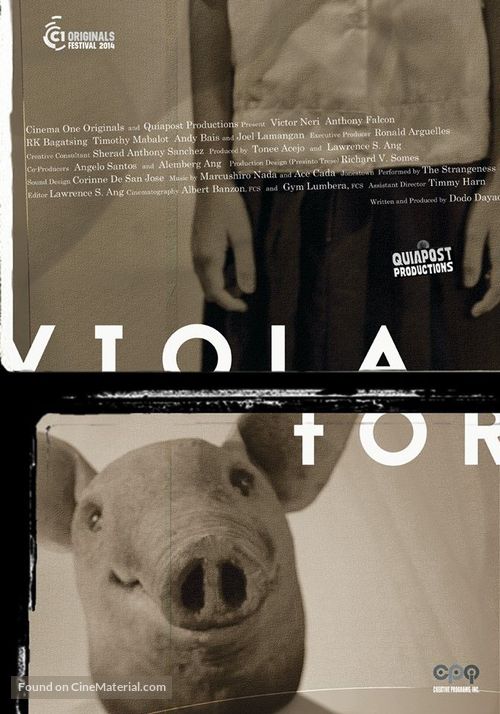 Violator - Philippine Movie Poster