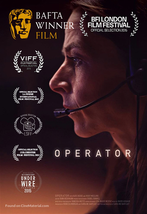 Operator - British Movie Poster