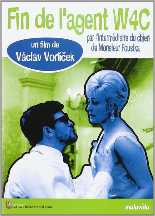 Konec agenta W4C prostrednictv&iacute;m psa pana Foustky - French DVD movie cover