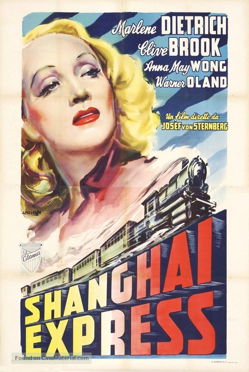 Shanghai Express - Italian Movie Poster