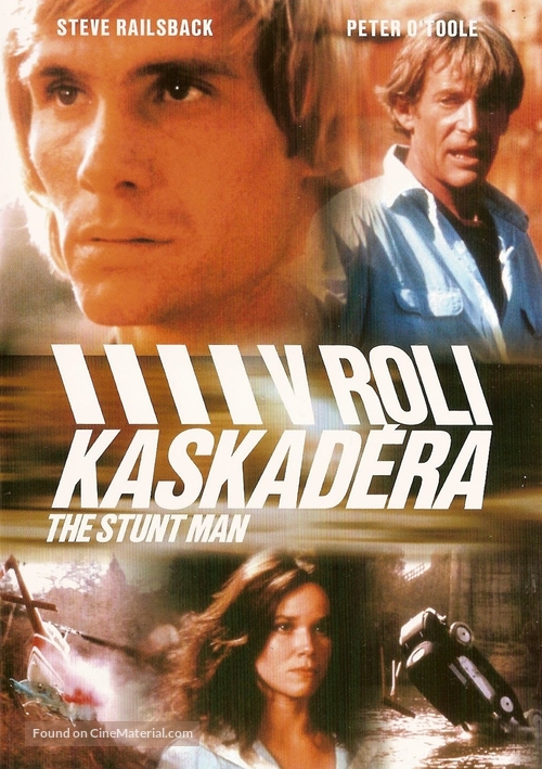 The Stunt Man - Czech DVD movie cover
