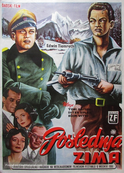 Den sidste vinter - Serbian Movie Poster