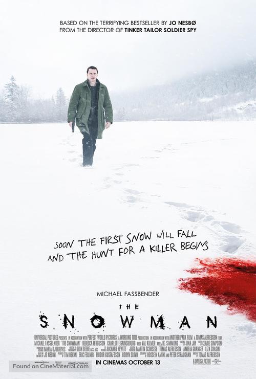 The Snowman - British Movie Poster