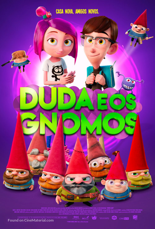 Gnome Alone - Brazilian Movie Poster
