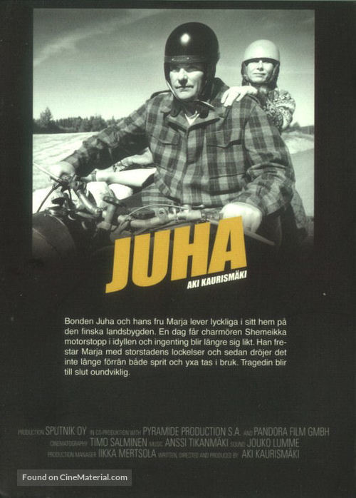 Juha - Swedish Movie Poster