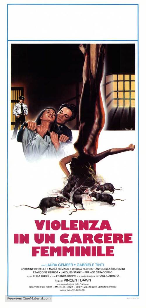 Violenza in un carcere femminile - Italian Movie Poster