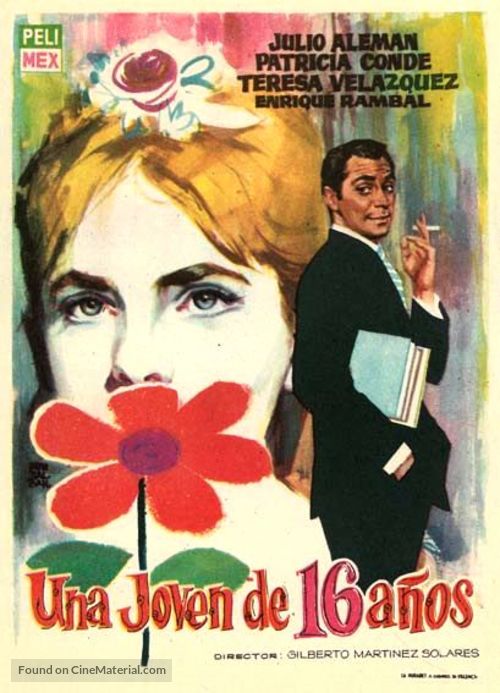 Una joven de 16 a&ntilde;os - Spanish Movie Poster