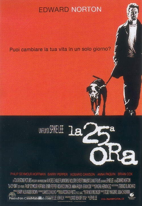 25th Hour - Italian Movie Poster