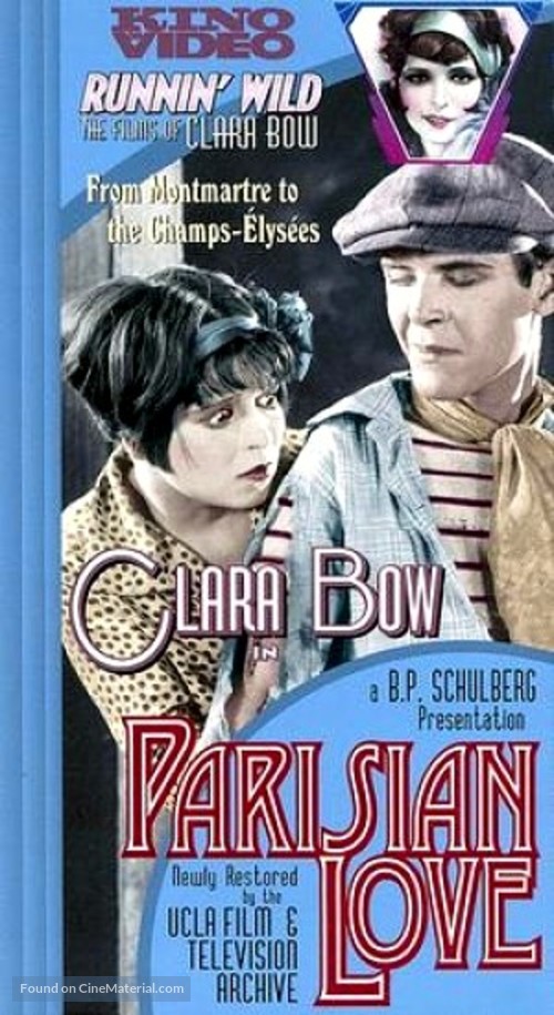 Parisian Love - VHS movie cover