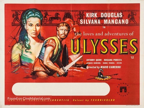 Ulisse - British Movie Poster
