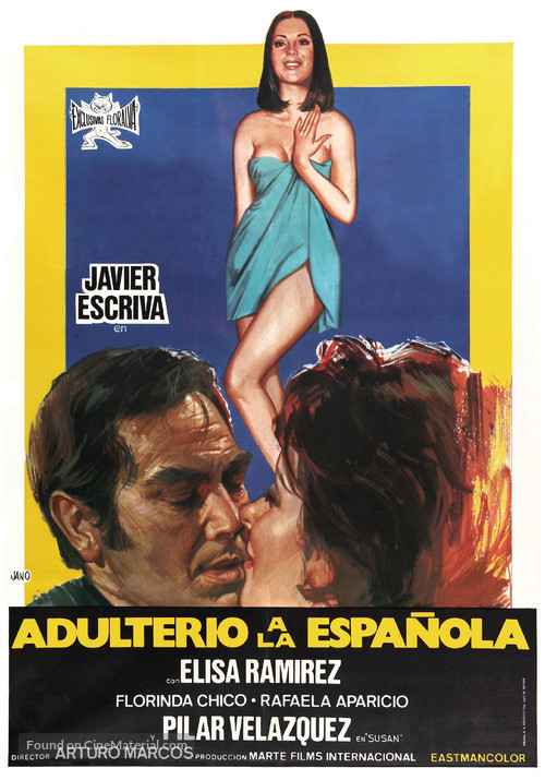 Adulterio a la espa&ntilde;ola - Spanish Movie Poster