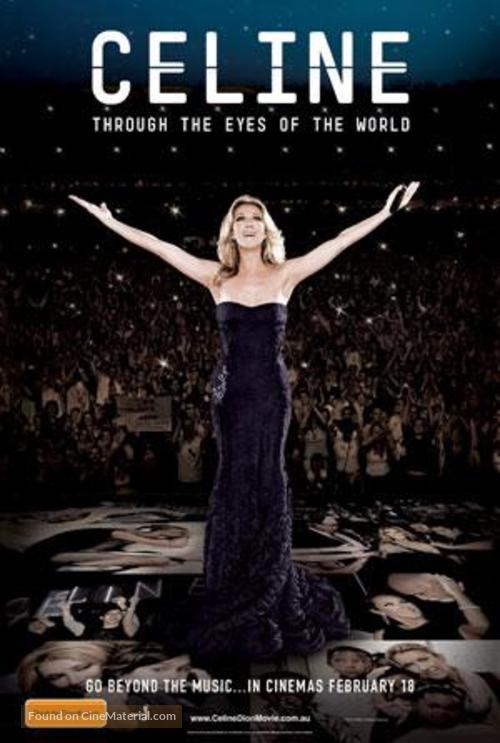Celine: Through the Eyes of the World - Australian Movie Poster