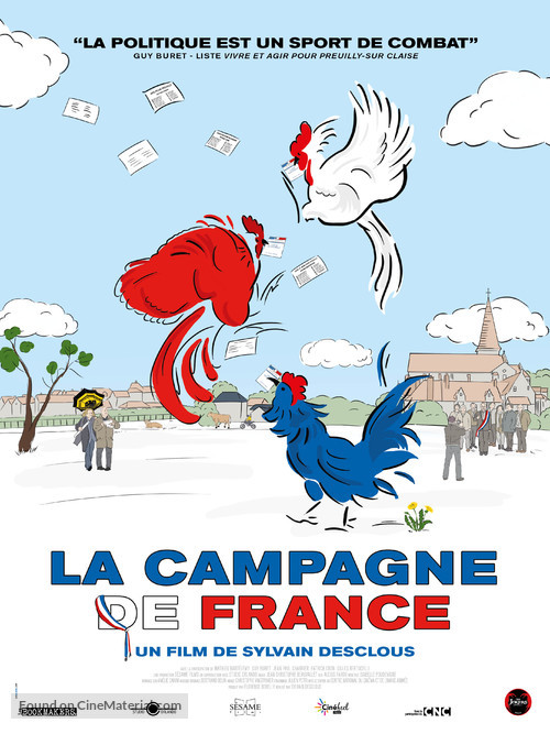 La campagne de France - French Movie Poster