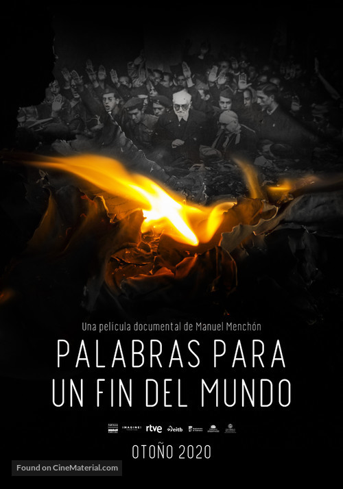 Palabras para un fin del mundo - Spanish Movie Poster