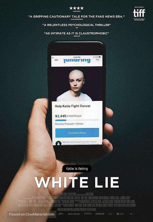 White Lie - Canadian Movie Poster