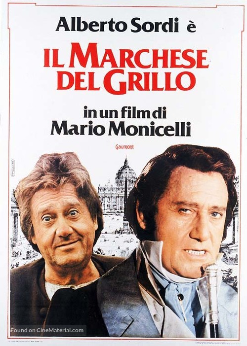 Marchese del Grillo, Il - Italian Movie Poster