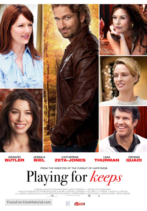 Playing for Keeps - Belgian Movie Poster