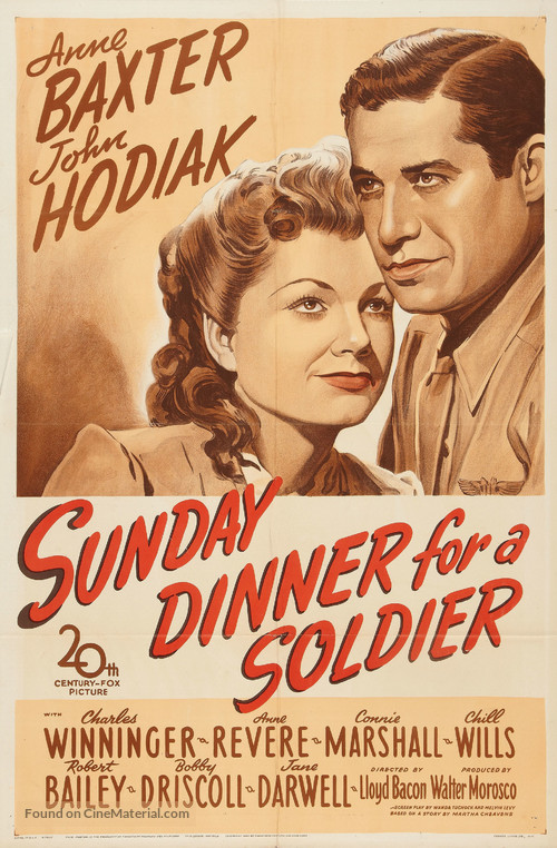 Sunday Dinner for a Soldier - Movie Poster
