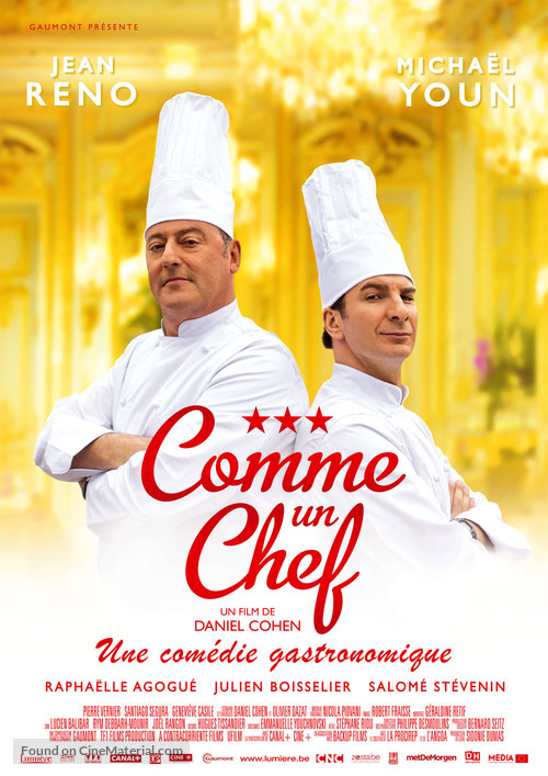 Comme un chef - Dutch Movie Poster