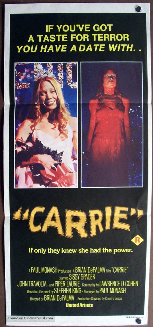 Carrie - Australian Movie Poster