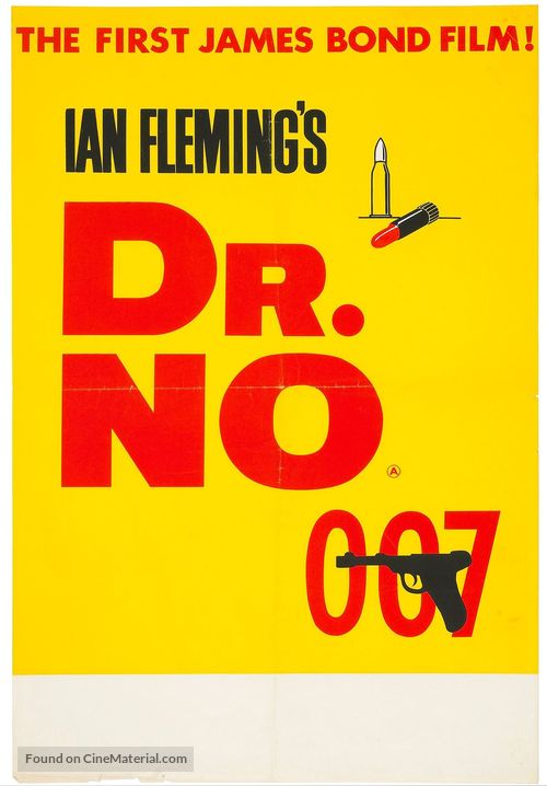 Dr. No - British Movie Poster