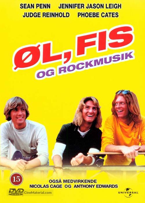 Fast Times At Ridgemont High - Danish DVD movie cover