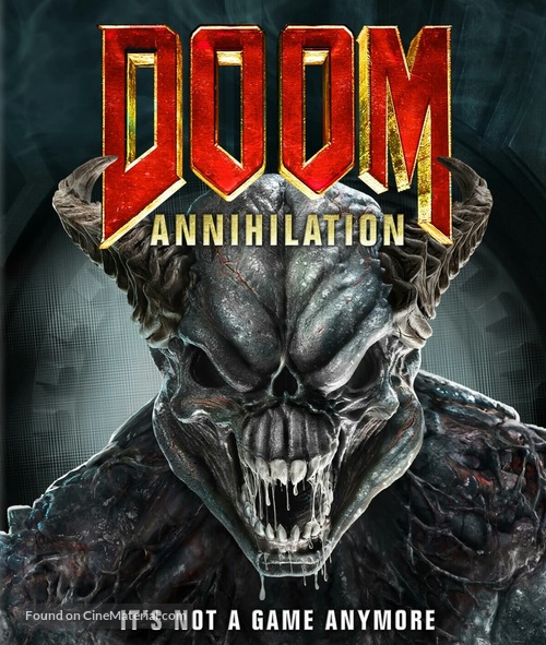 Doom: Annihilation - Blu-Ray movie cover