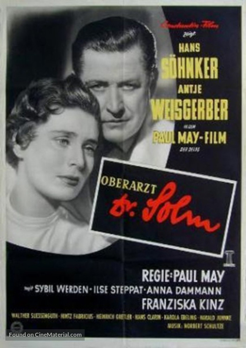 Oberarzt Dr. Solm - German Movie Poster