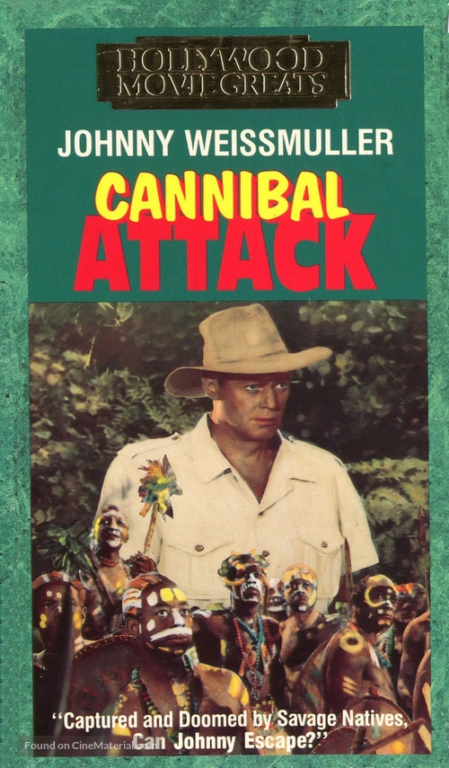 Cannibal Attack - VHS movie cover