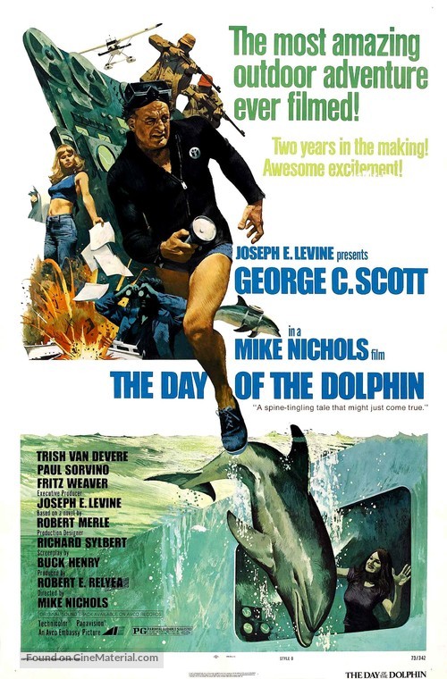 The Day of the Dolphin - Movie Poster