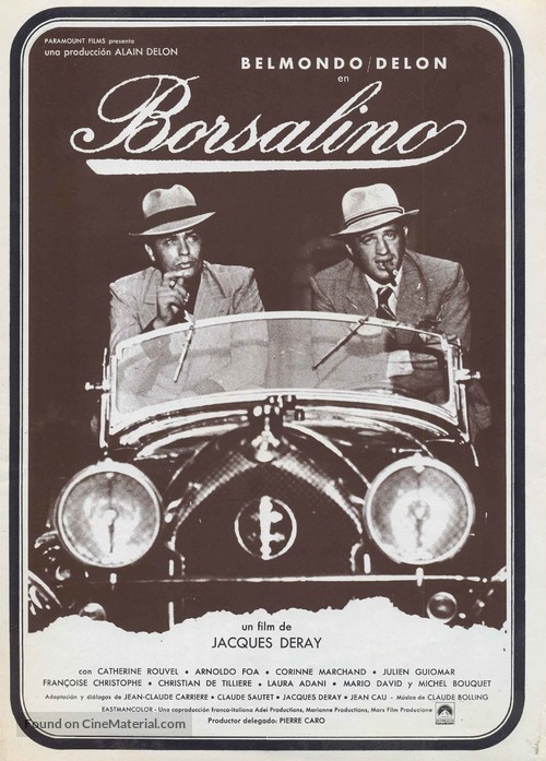 Borsalino - Spanish Movie Poster