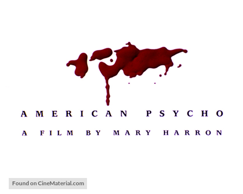 American Psycho - British Movie Poster