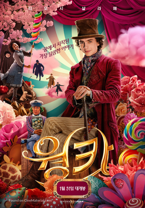 Wonka - South Korean Movie Poster