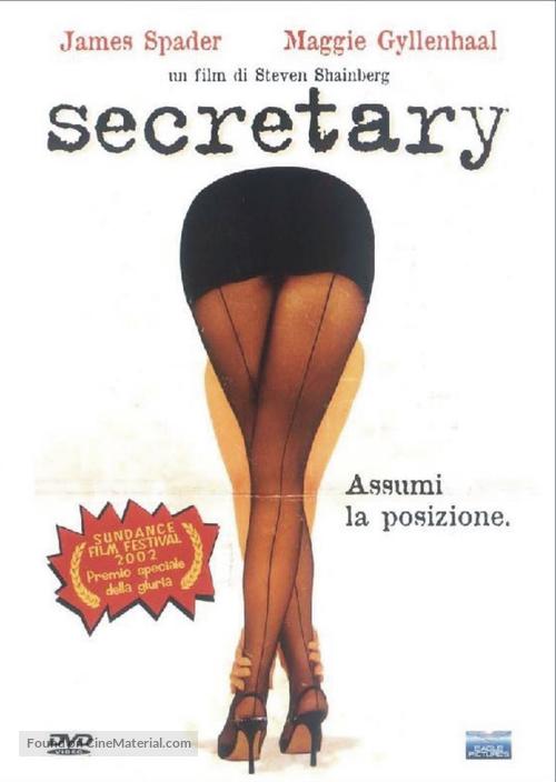 Secretary - Italian DVD movie cover