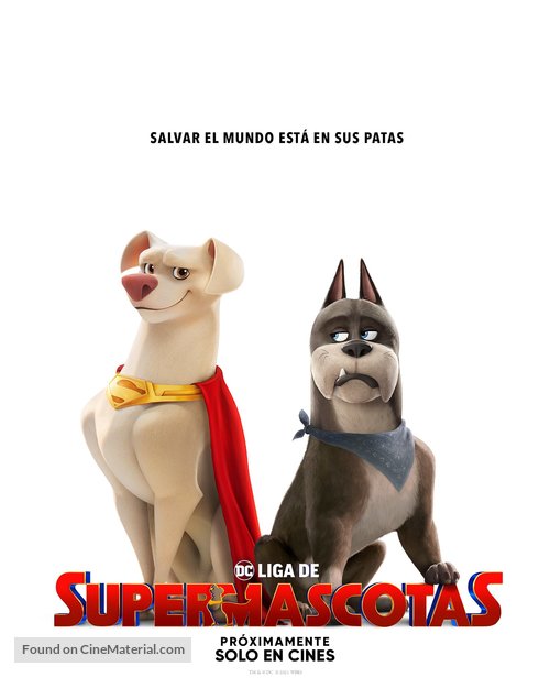 DC League of Super-Pets - Spanish Movie Poster