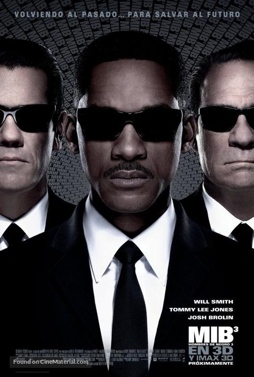 Men in Black 3 - Mexican Movie Poster