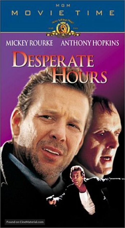 Desperate Hours - VHS movie cover