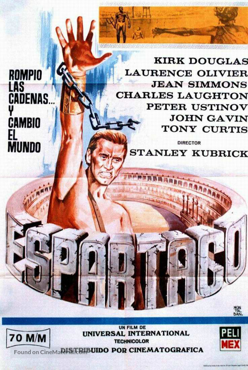 Spartacus - Spanish Movie Poster