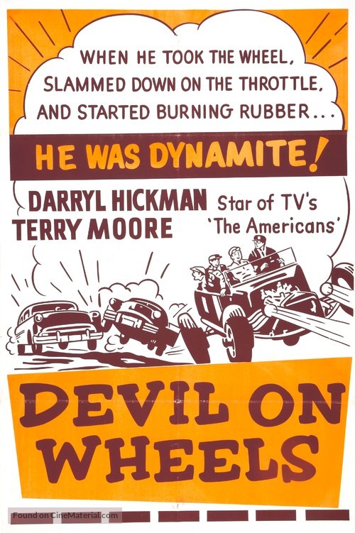 The Devil on Wheels - Movie Poster