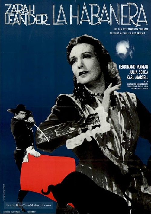 La Habanera - German Movie Poster