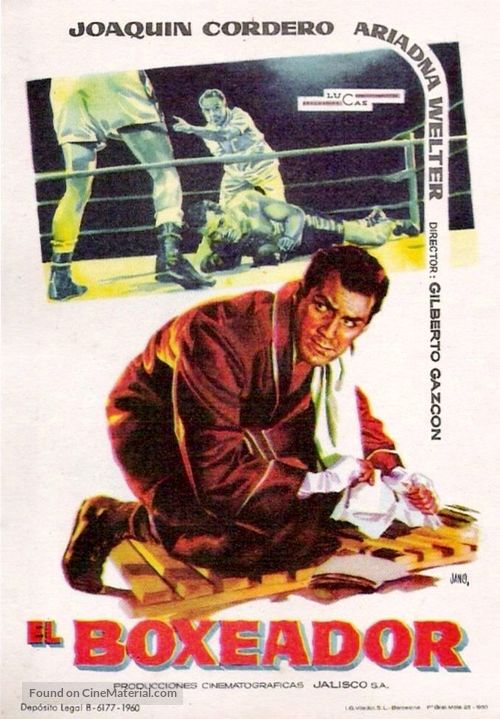El boxeador - Spanish Movie Poster