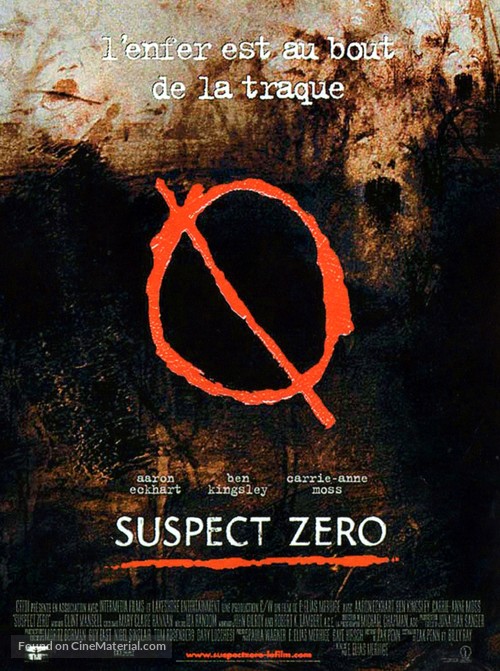 Suspect Zero - French Movie Poster